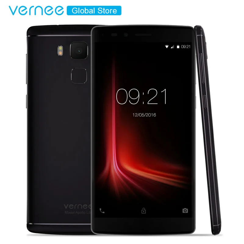 Vernee Apollo Lite 5 дюймов 4 Гб ОЗУ 32 4G мобильный телефон MT6797 Deca Core 3180 мАч Android6.0 OTG 16MP камера