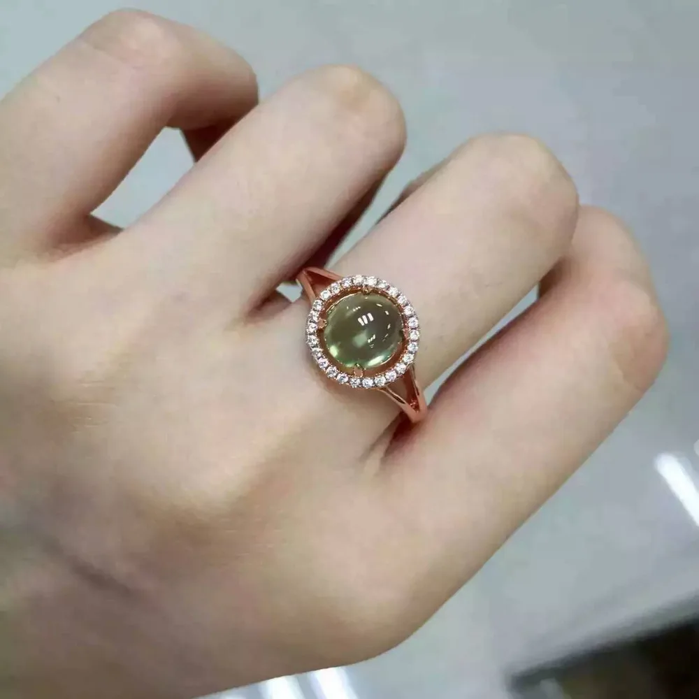 Женское кольцо из натурального драгоценного камня серебро 925 пробы | Украшения и