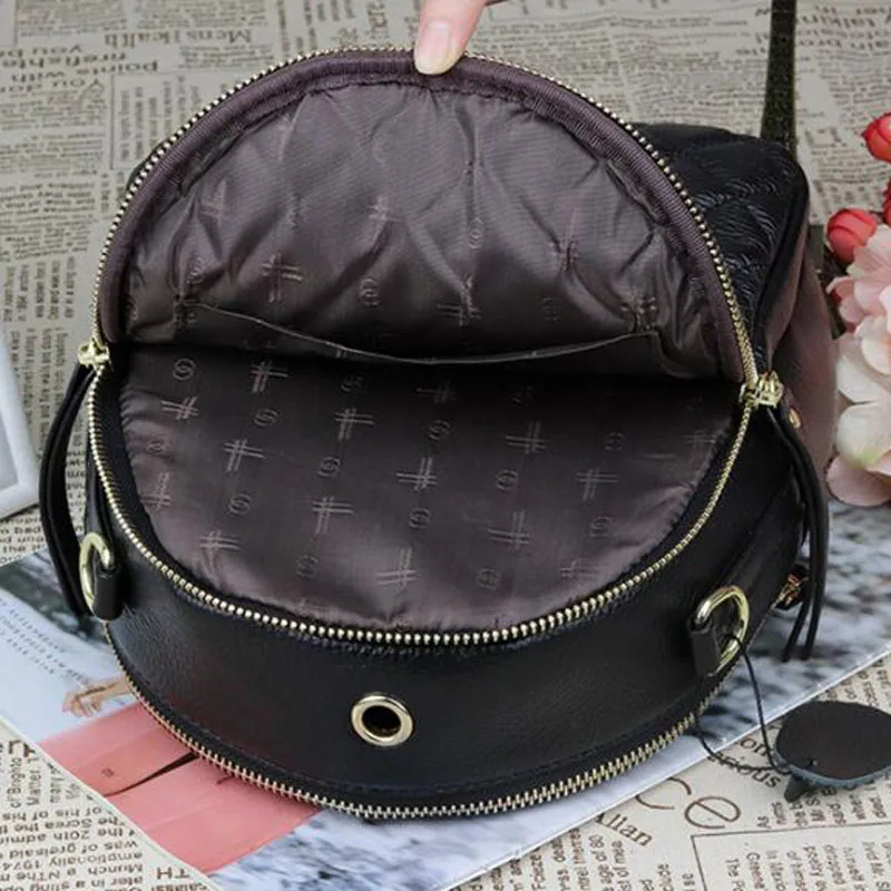 Fashion backpack Women bag High Quality Leather Backpack Women Double Shoulder Bags Satchel Women Backpacks mochila