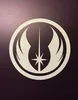 white Различные Звездные войны стикер на стену, Звездные войны Имперский Rebel Alliance JEDI орден логотип виниловая наклейка s для ноутбука/телефона/автомобиля - Цвет: white
