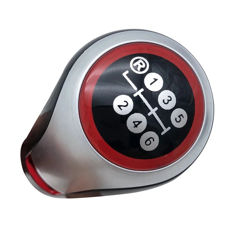 6 Speed Gear knob Для Фольксваген Гольф 5/6 MK5/MK6 Scirocco(2009) Octavia ручной рычаг переключения передач Ручка крышка багажника Gaiter автомобильный Стайлинг - Название цвета: 6 Speed Gear knob