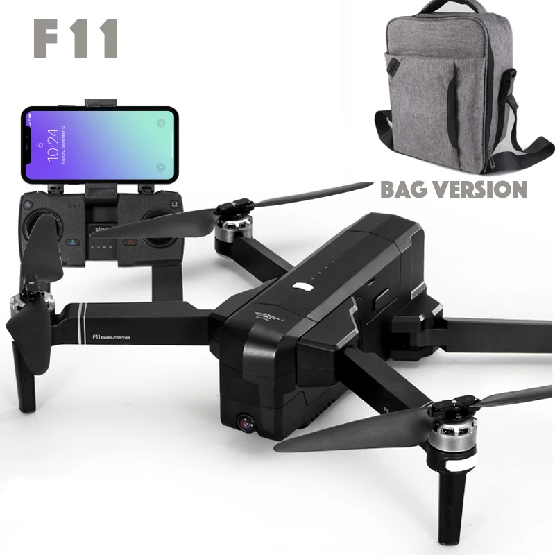 SJRC F11 GPS Радиоуправляемый Дрон с бесщеточным двигателем фотокамера 1080 HD