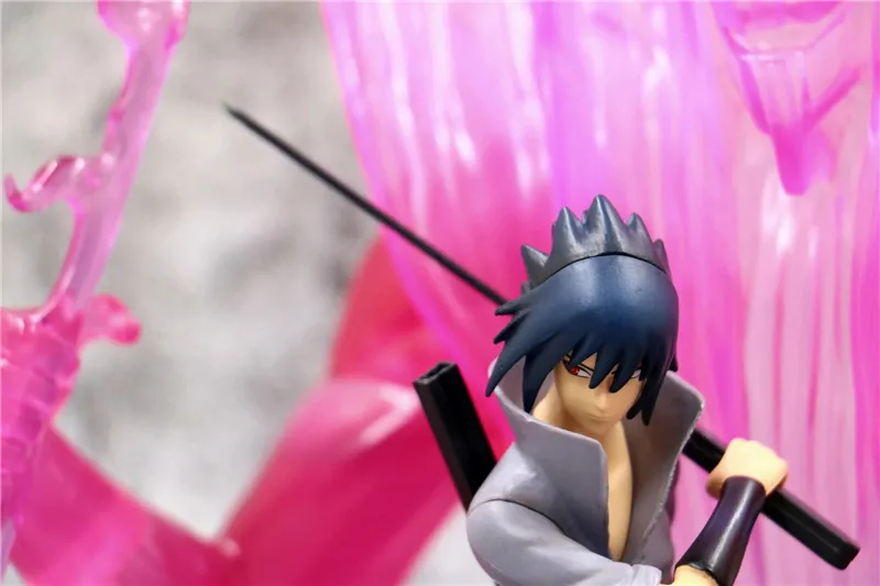 Новый аниме Наруто Susanoo Uchiha Sasuke Боевая сцена Ver. ПВХ фигурка Коллекционная модель