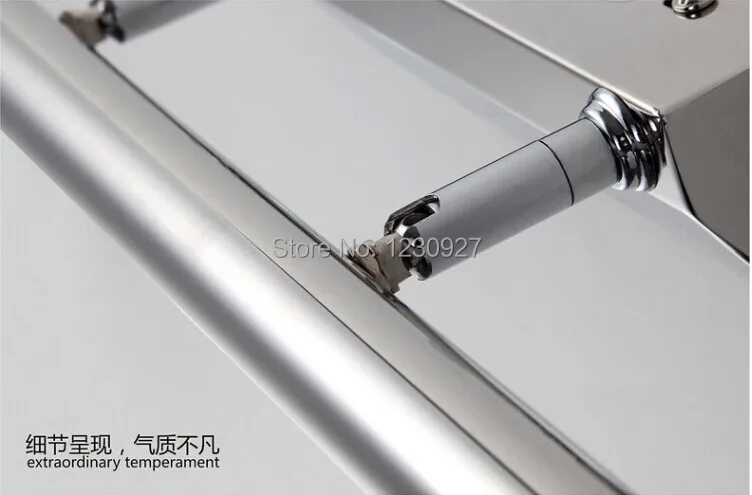 Зеркальная передняя фара из нержавеющей стали 9 Вт 39 СВЕТОДИОДОВ 5050 дюйма 70 см