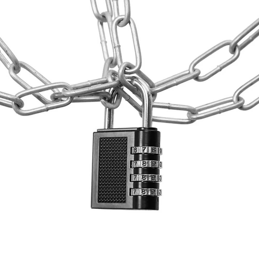 Цинковый сплав 4 цифры паролем шкаф двери коробки чемодан замок для шкафчика