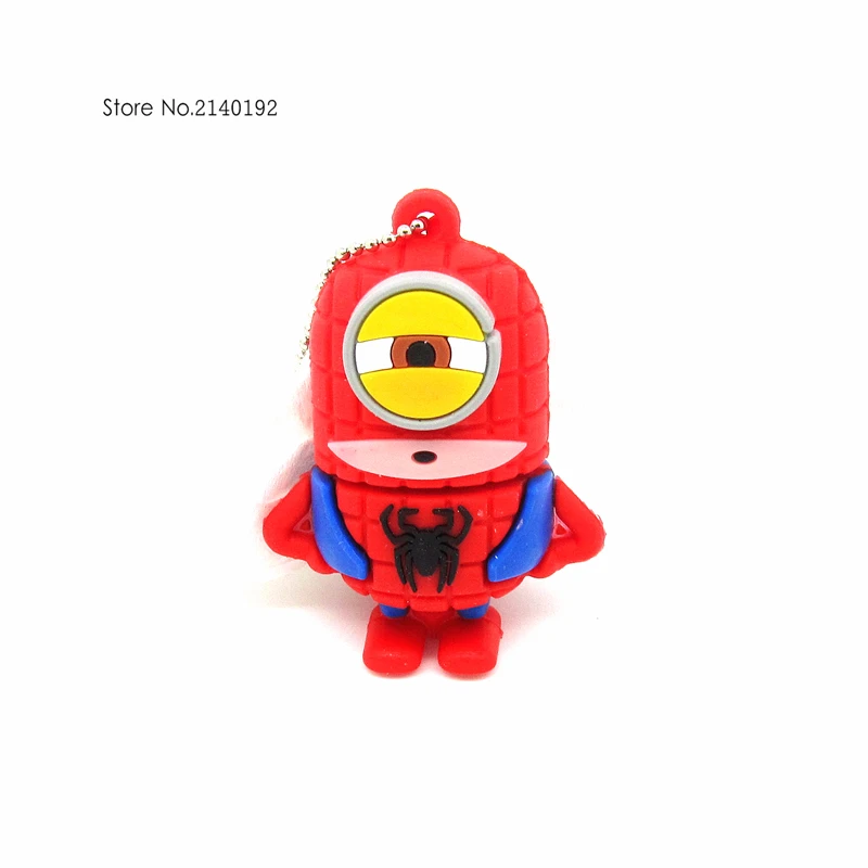 Usb флеш накопитель Super hero флешка с миньонами 32gb16гб 8 ГБ 4 Гб Суперменом Бэтменом