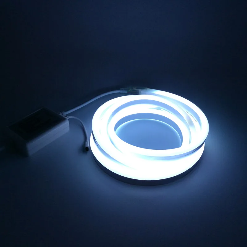 Мягкий светодиодный RGB неоновый светильник 220 В SMD 5050 80 светодиодный/м