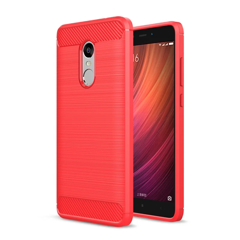 Мягкий чехол FRVSIMEM для Xiaomi Redmi Note 4 Pro Note4 чехлы из углеродного волокна 4X 64 ГБ