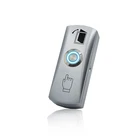 Светодиодный тонкий металлический водонепроницаемый дверной переключатель, кнопка выхода двери для контроля доступа