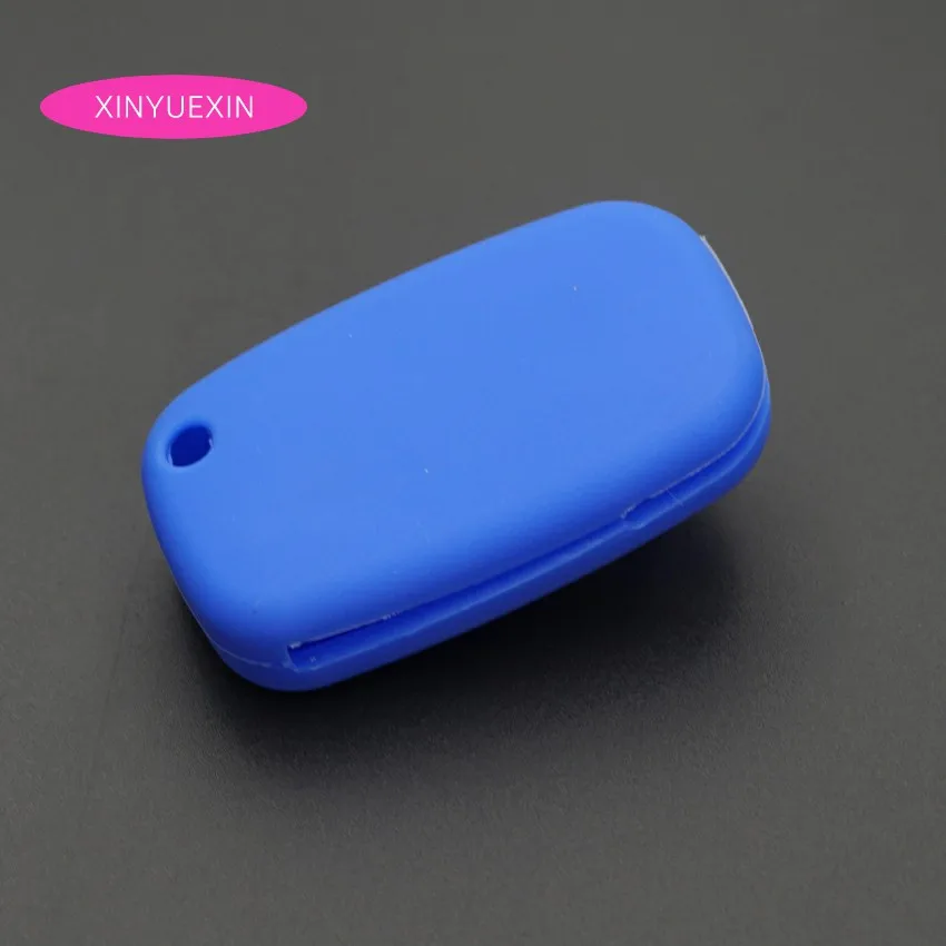 Xinyuexin силиконовый гелевый Чехол для ключей Fob чехол Renault Clio Megane Duster Sandero Kangdoo Captur