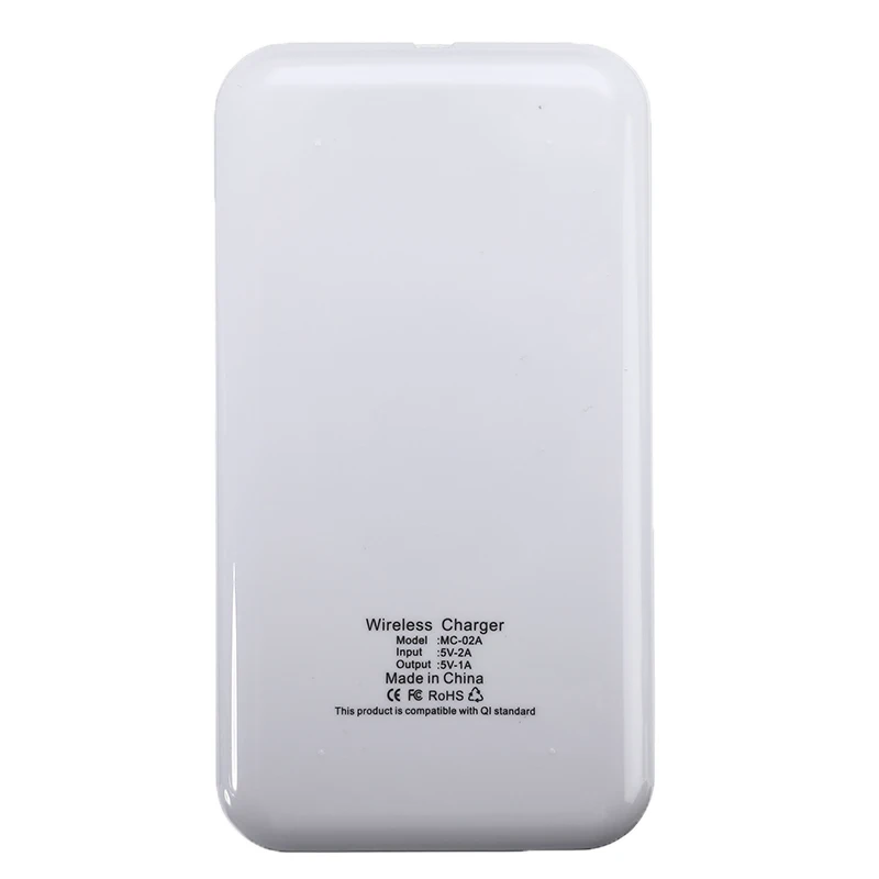 Универсальное Ультра тонкое Беспроводное зарядное устройство для iPhone X 8 Plus/samsung Galaxy S8 S7 S6 edge Android телефонов