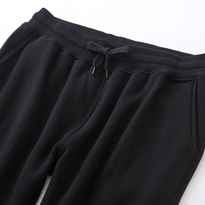 Высокое качество весна/осень модные женские хлопковые черные/серые штаны мягкие