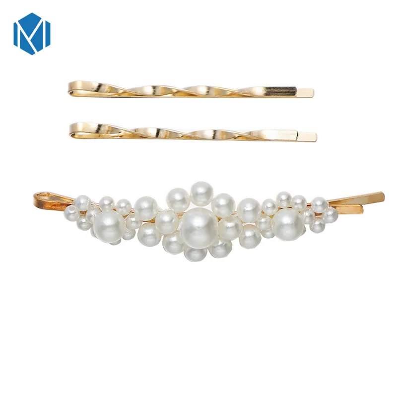 Set STYLE 6 M MISM INS, милые заколки для волос для женщин, аксессуары для волос, головные уборы для девушек, полностью жемчужные красивые заколки для волос, украшение для волос, BB Hairgrip - Цвет: Set STYLE 6