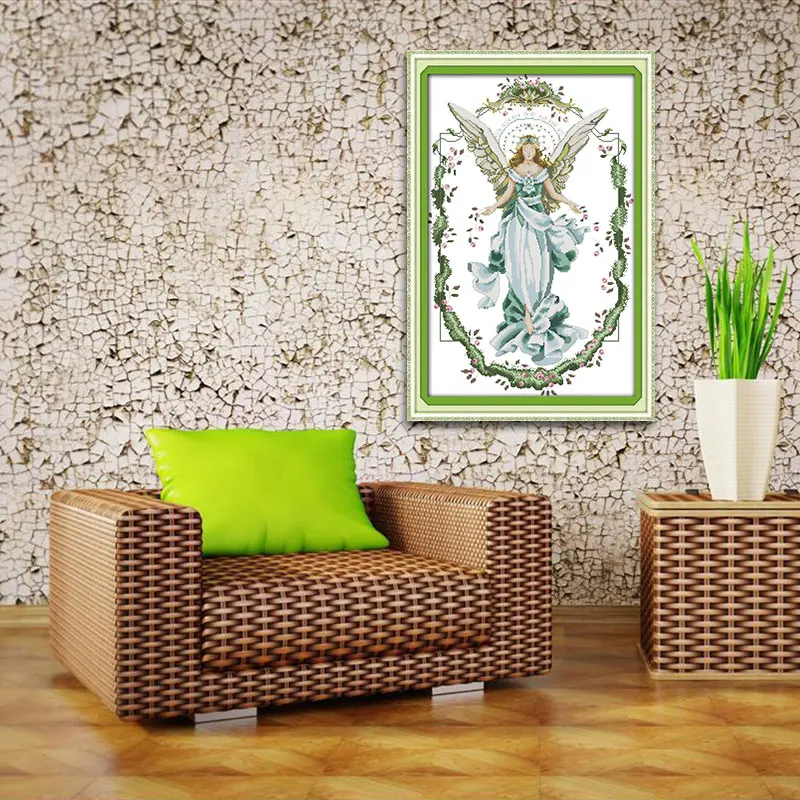 Вышивка крестиком Joy Sunday картина Ангел возвращается вышивка домашний декор Набор