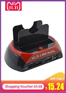 TISHRIC HD HDD SSD корпус внешний жесткий диск 1 ТБ 2 ТБ коробка 3,5 дюймов SATA к USB 2,0 DVD ЕС адаптер питания чехол из алюминия
