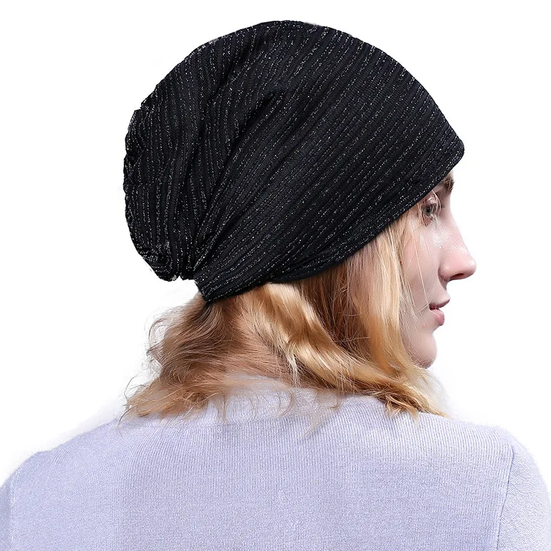 Зимняя женская Шапка-бини skullies шапочки Мягкий Череп Теплые Мешковатые шерсть