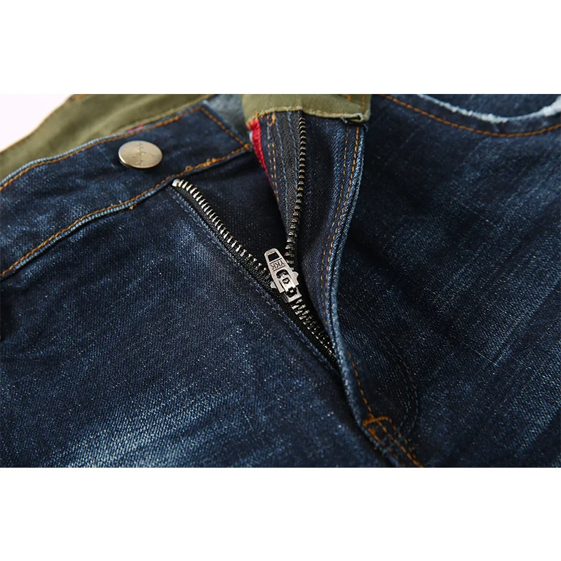 AIRGRACIAS 2018 New Brand Men Jeans Pants Dark Color Wash Casual For Elasticity Cotton Four Season Denim Jean | Мужская одежда