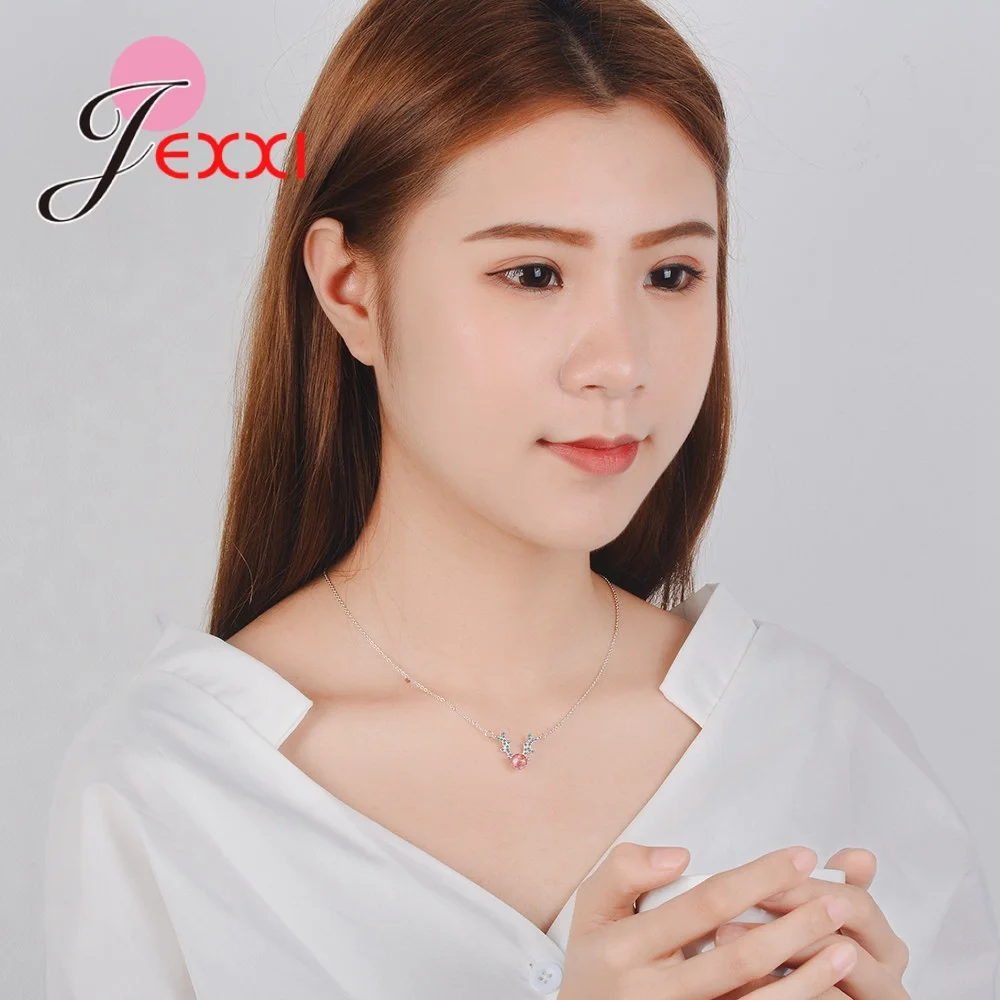 Новый дизайн Bujioux Collier Femme Свадебная вечеринка женское клубничное хрустальное