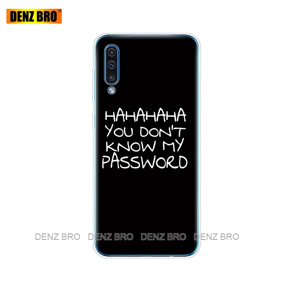 61804 Чехол для Samsung Galaxy A50 с рисунком из силикона и ТПУ, чехол для телефона для Samsung A50 A505 A505F SM-A505F, мягкий чехол 6,4, чехол-бампер - Цвет: 61804