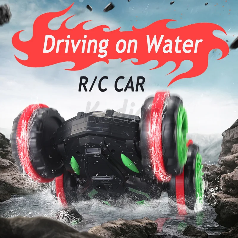1:18 nitro rc stunt car Off Road Buggy 2.4 г 4WD drift автомобиль может ездить на воде Электрический