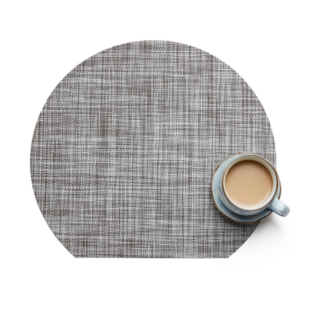 5 Pcs Placemats Non-slip Deluxe Heat-Resistant Knitting Dining Table Mat Place Coaster for Kitchen Gathering Party | Дом и сад