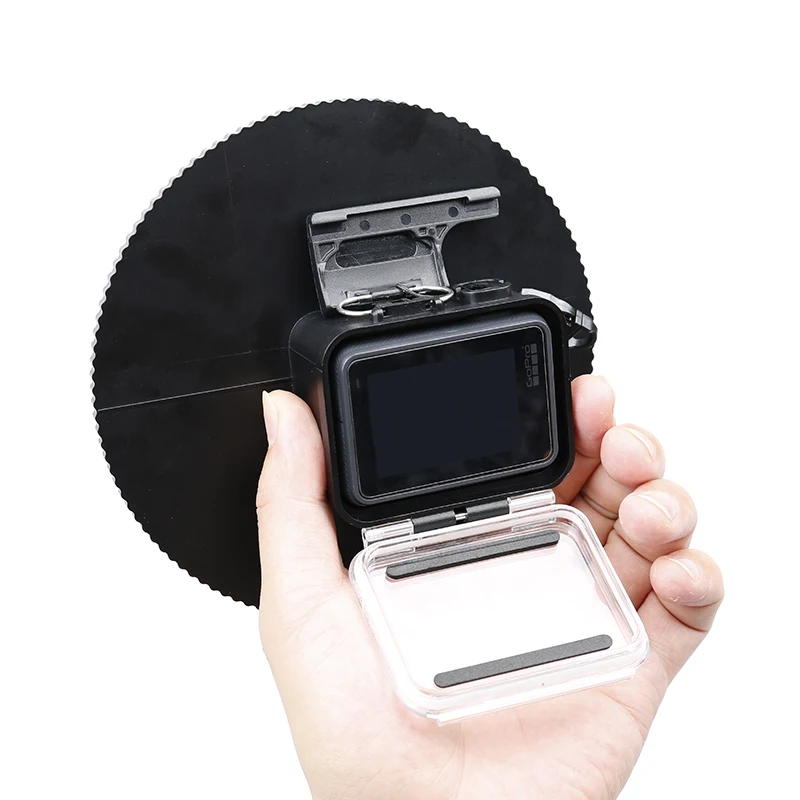 Чехол для подводного дайвинга ORBMART 30 м для Go Pro Gopro Hero 8 5 6 7, черный, с стабилизатором, триггер, рукоятка