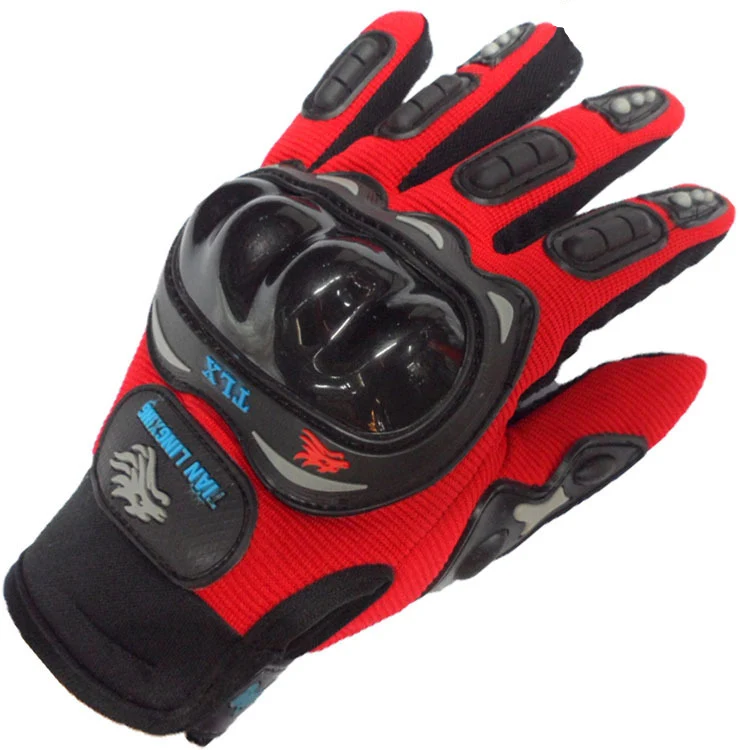 Спортивные перчатки Guantes для езды на мотоцикле пластмассовые эластичные дышащие