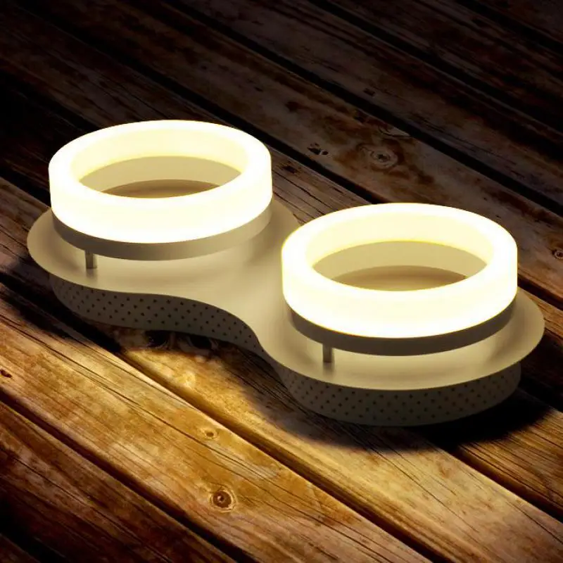 1 3 шт. домашние офисные светодиодные рабочие огни входные кольцевые светильники