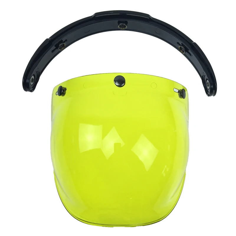 Мотоциклетный шлем стекло 3 pin с пряжкой лобовое откидной крышкой функцией База