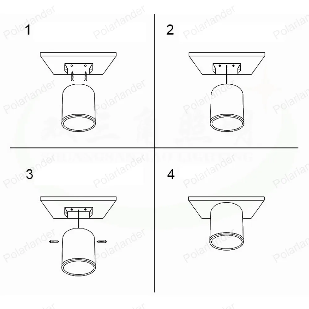 Ультра тонкий Круглый Светодиодный потолочный светильник СВЕТОДИОДНЫЙ свет