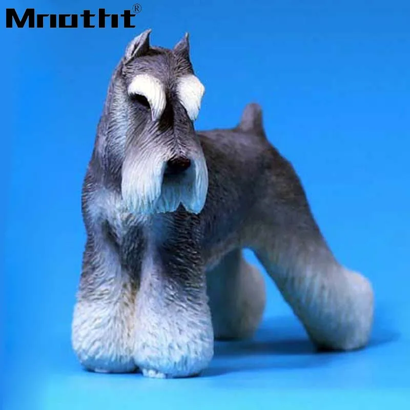 Mnotht MRZ019 DIY Модель собаки шнауцера 1:6 аксессуары для солдата подарок детей 12 дюймов