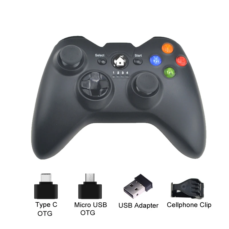 1 Для PS3 консоли/Android смартфон беспроводной геймпад джойстик контроллер Джойстик телефон/ПК/ТВ коробка - Цвет: 1