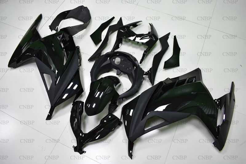 EX 300 Ninja 2014 Кузов для Kawasaki Zx300r 2013 2015 Черные Пластиковые обтекатели EX300 комплекты