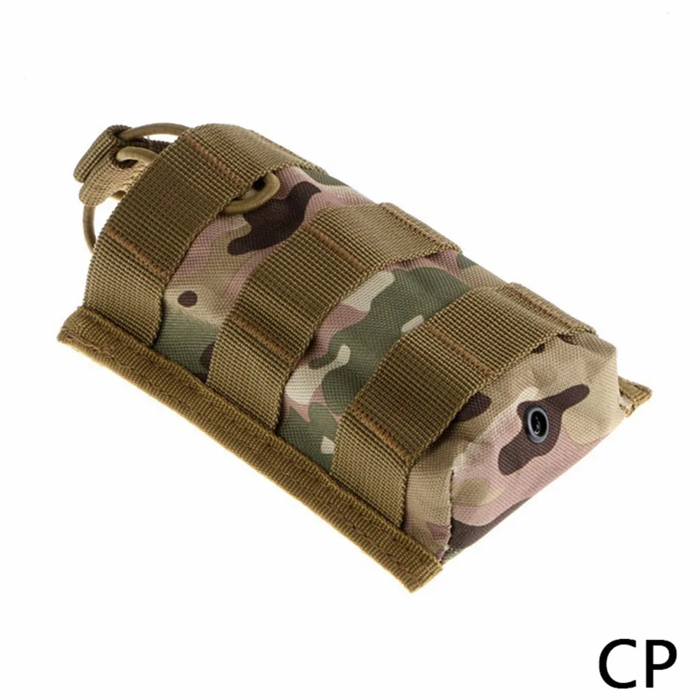 CP Военный Molle тактический винтовочный патрон Mag подсумок армейский одиночный зажим M4 с открытым верхом Interphone нейлоновая охотничья сумка AR15 Ammo - Цвет: CP