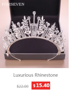 Bridal Jewelry Sets Wedding Crown Necklace With Earrings Bride Hair Ornaments Crystal Crown Necklace Women Accessories