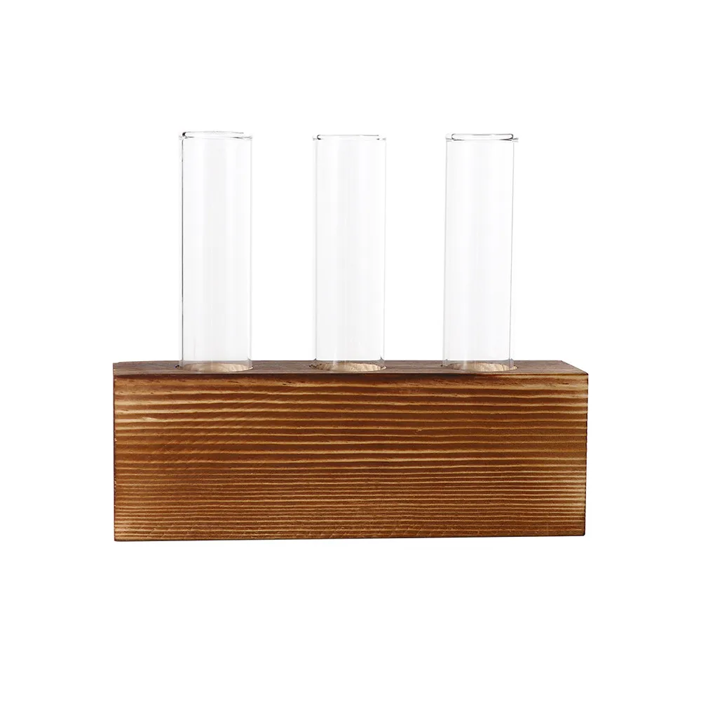 Креативная винтажная креативная прозрачная ваза для гидропонных растений с