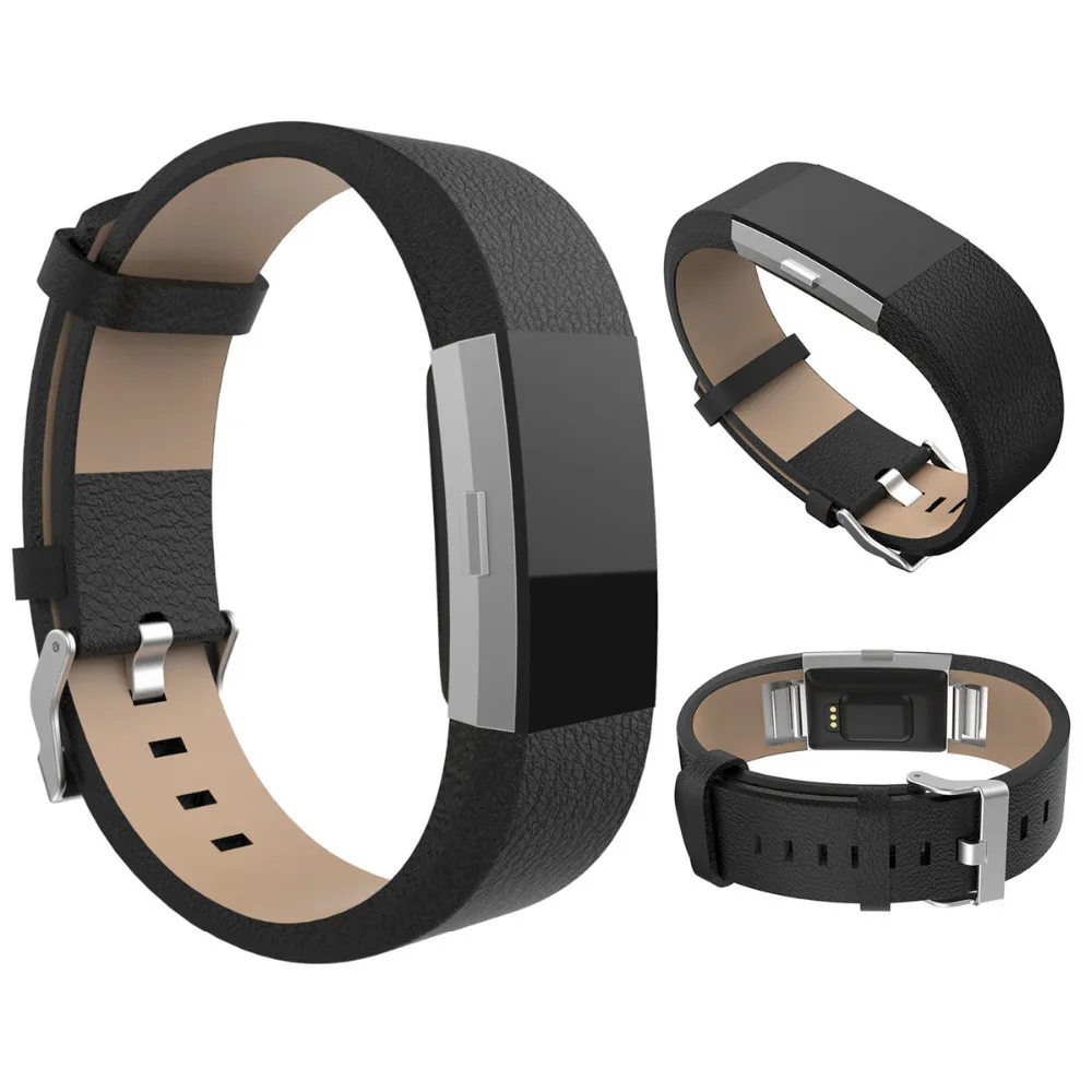 Сменные браслеты из натуральной кожи для браслета FitBit Charge 2