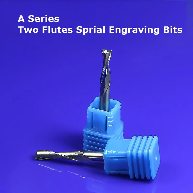 1 шт. серия SHK A спиральный Фрезерный резак две фрезы фрезерные Фрезы с ЧПУ для MDF