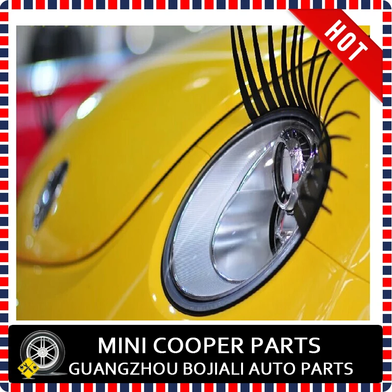 Новая модная Автомобильная фара с ресницами общего назначения для mini cooper R50 R52 R53