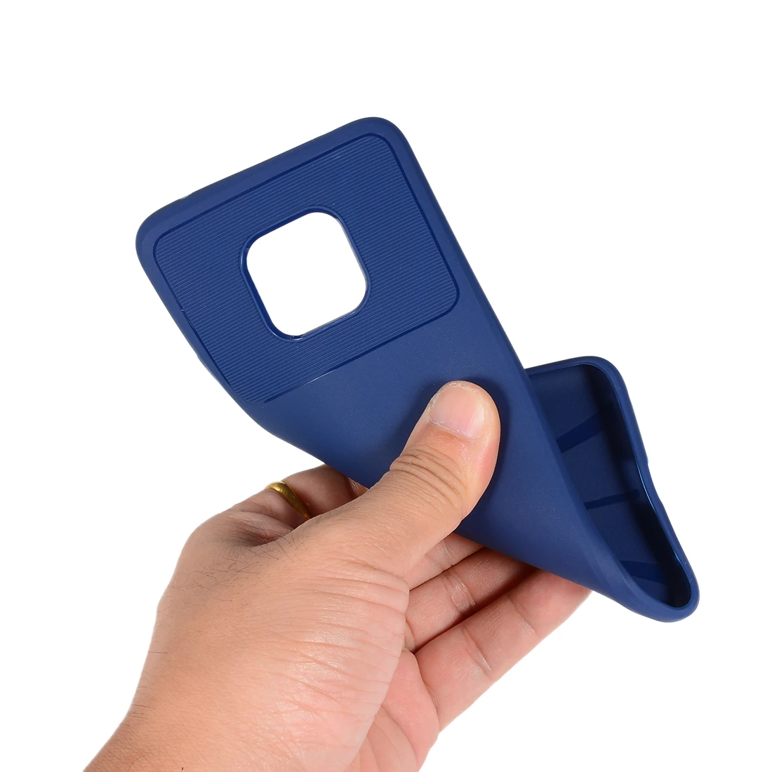 Solid Silicone Cases For Huawei Mate 20 Pro Honor 10 Lite 7C 7s 8X 7A Flexible Soft Business Covers |