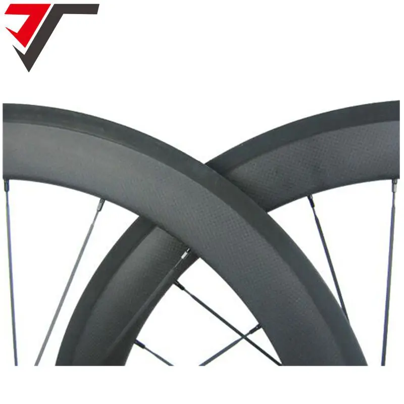 Колеса Углеродные для дорожного велосипеда 700C 38*25 мм R39 прямой вытяжной хаб