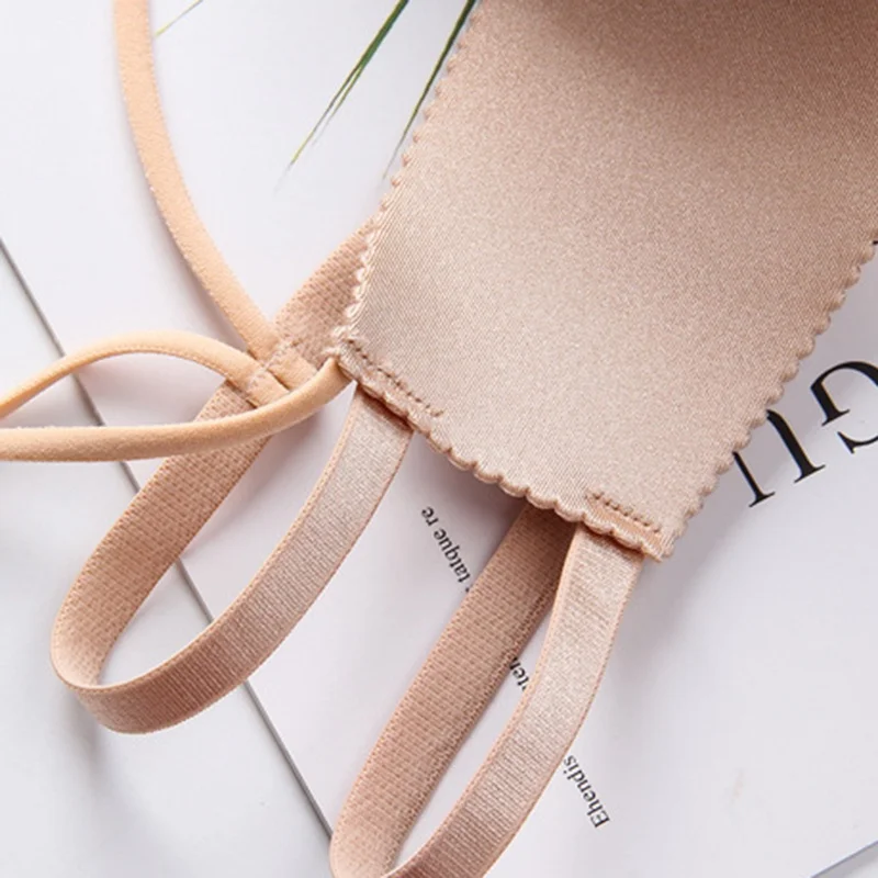 Для женщин двойной плечевой ремень спереди бюстгальтеры с пряжками регулируемые