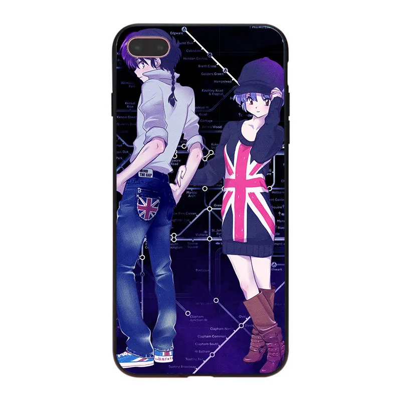 MaiYaCa Ranma 1 2 цветной рисунок ТПУ чехол для телефона iPhone 8 7 6 6S Plus X 10 5 5S SE 5C Coque Shell |