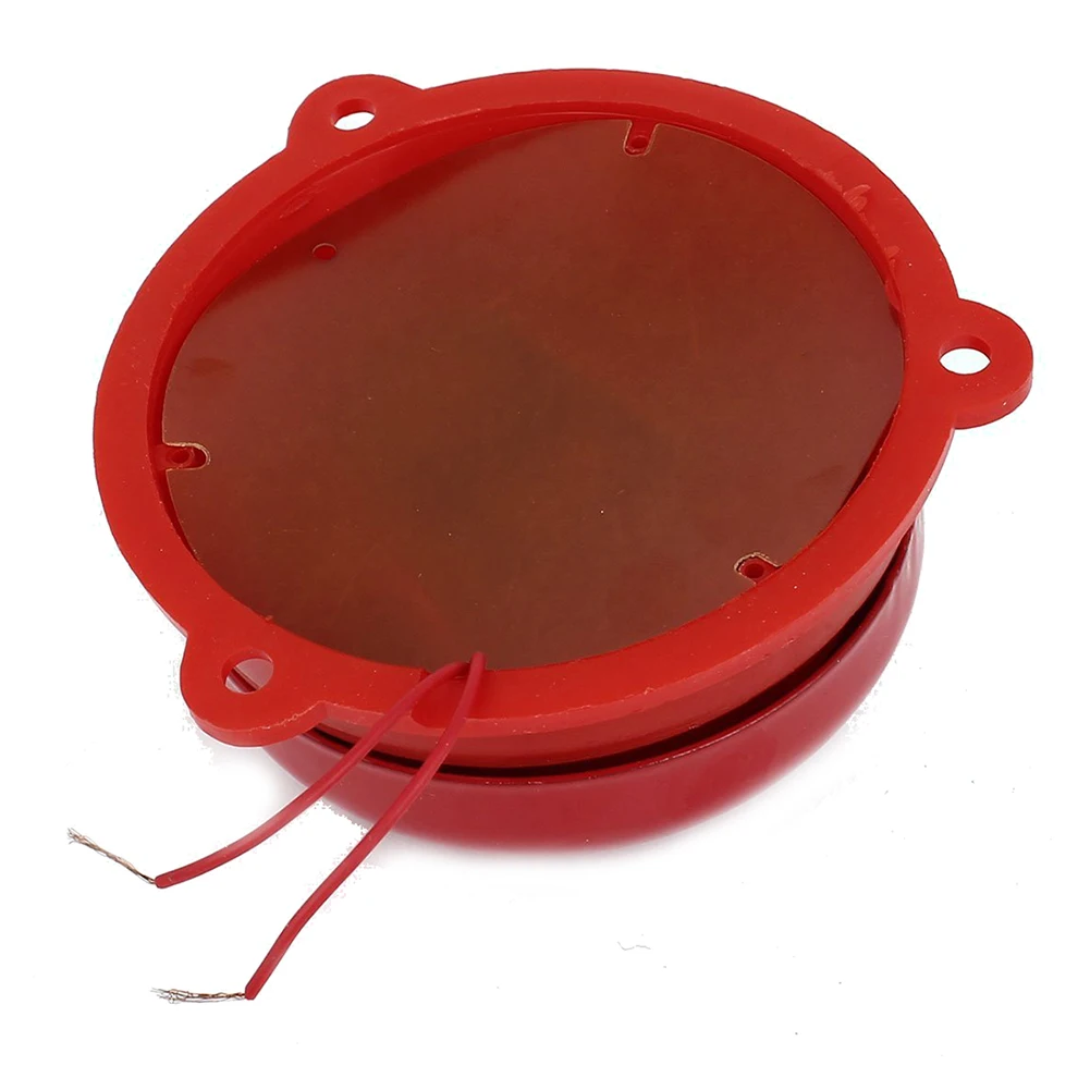 2 шт. MOOL AC 220V 100mm 4 дюймовый Dia школ пожарной сигнализации круглый Форма