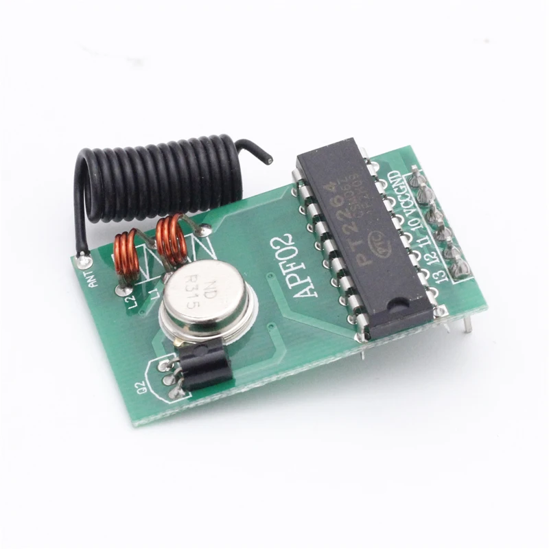 Высокая Мощность 315 мГц rf Беспроводной передатчик 4 канала ook фиксированной кодер