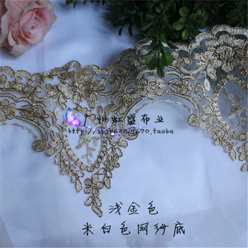 Тонкое свадебное платье 3Yd с кружевной аппликацией легкая золотая нить вышивка