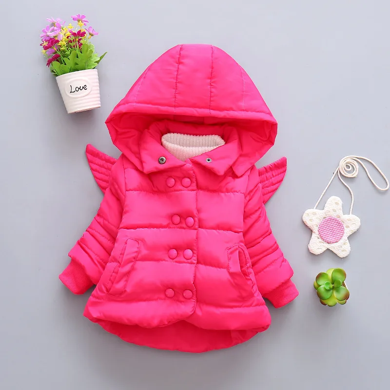 Лидер продаж пальто для маленьких девочек толстовка с капюшоном малышей детская