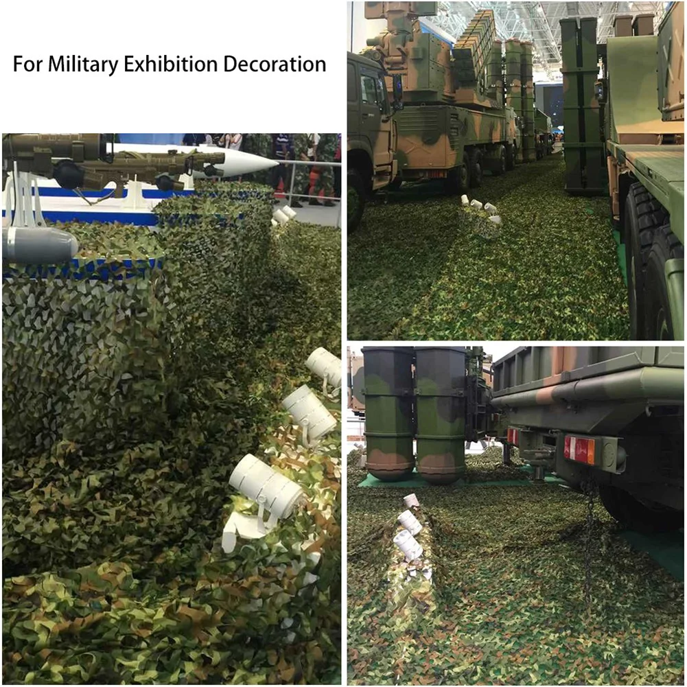 3x5 м военный армейский камуфляж Кемпинг Охота Лесной Камуфляж сетчатый солнцезащитный крем