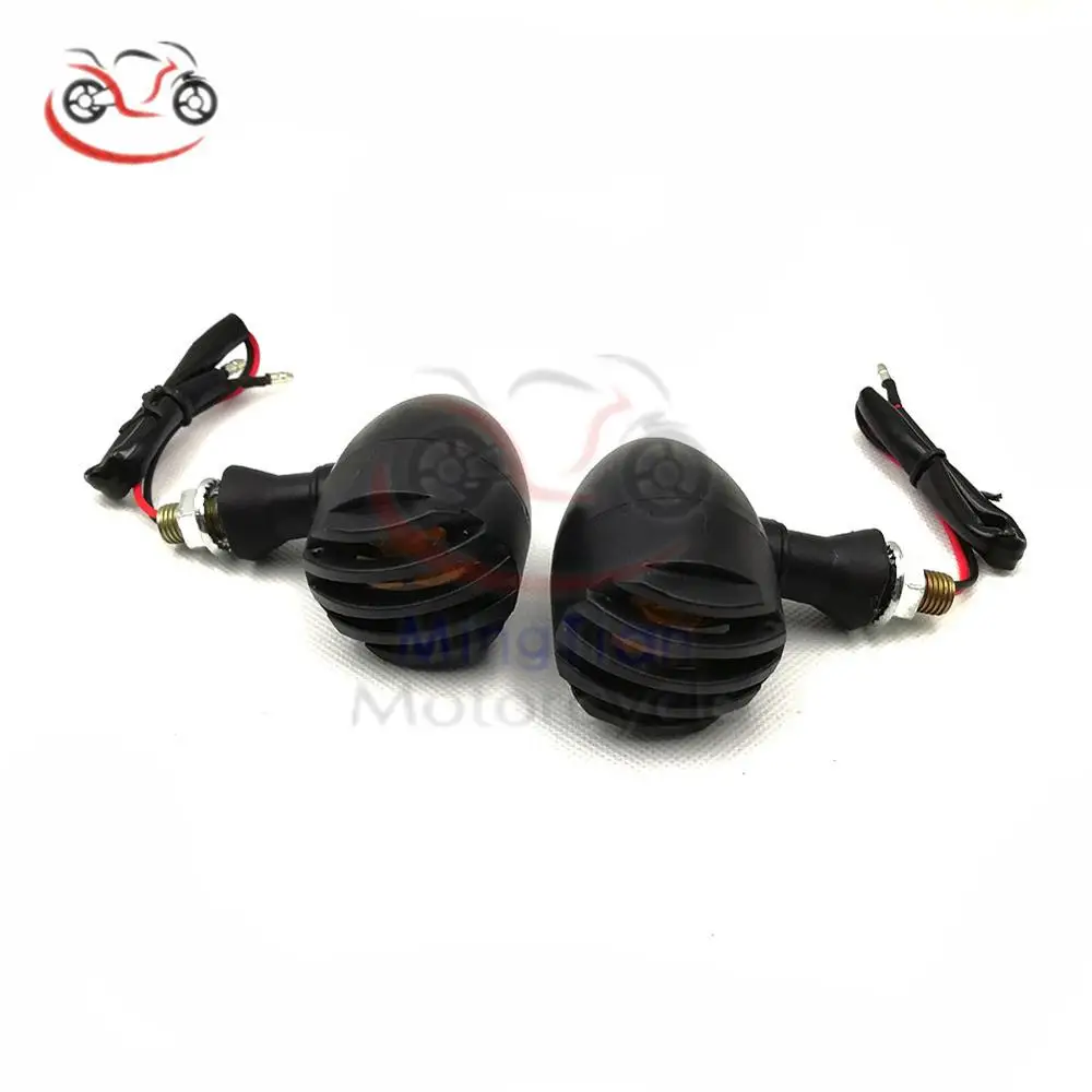 4 шт. гриль индикаторы поворота мигалка для Honda Kawasaki Suzuki Yamaha Harley Sportster 883 1200 Боббер, чоппер, Крузер на заказ