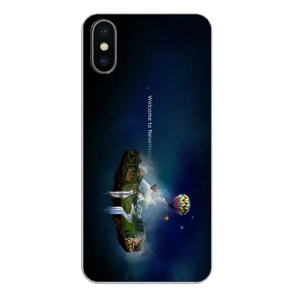 Прозрачный чехол из ТПУ для Samsung Galaxy A5 A6 A7 A8 A9 J4 J5 J7 J8 2017 2018 Plus Prime Take me to neverland цитаты